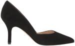Marc Fisher Women's Tuscany Pump, Black Suede, 9