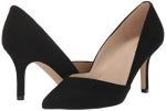 Marc Fisher Women's Tuscany Pump, Black Suede, 9