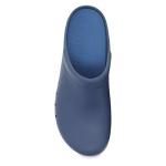 Dansko Kane Slip-On Mule Clog for Women - Lightweight Cushioned Comfort and Removable EVA Footbed with Arch Support - Easy Clean Uppers Kane Blue 6.5-7 M US