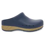 Dansko Kane Slip-On Mule Clog for Women - Lightweight Cushioned Comfort and Removable EVA Footbed with Arch Support - Easy Clean Uppers Kane Blue 6.5-7 M US