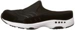 Easy Spirit Women's Black/White Suede Clogs