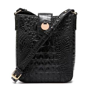 Makcr Joacbv Crocodile Embossed Small Crossbody Bag Fashionable Magnetic Buckle Decoration Shoulder Women's Luxury Wallet