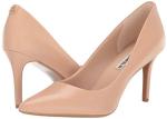 KARL LAGERFELD Women's Royale Pointed Toe Dress Pump, Nude, 7