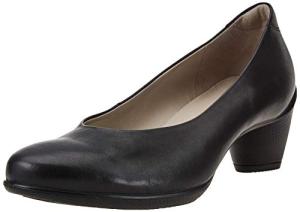 ECCO Women's Black Sculptured 45 Dress Pump