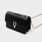 Crossbody Bags for Women Leather Cross Body Purses Cute Color-Block Designer Handbags Shoulder Bag Medium Size Black