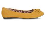 Mustard Epic Step Ballet Flats for Women