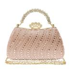 Rhinestone Clutch Purses for Women Formal Evening Bag Sparkly Diamond Handbag for Cocktail Prom Party Wedding (Champagne)