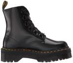 Dr. Martens Women's Molly Platform Boot, Black, 6.5 UK (8.5 Women's US)