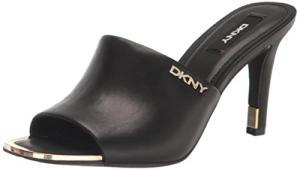 DKNY Bronx Black Evening Sandal Mule, Size 7.5