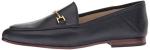 Sam Edelman Women's Loraine Loafer, Baltic Navy Leather, 9 Wide