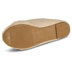 Epic Step Ballet Flats for Women Comfortable Flat Shoes for Women Dressy Casual Round Toe Flats, Beige, Size 11