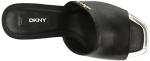 DKNY Bronx Black Evening Sandal Mule, Size 7.5