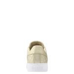 Guess Women's Loven Sneaker, Gold, 6