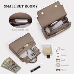 Small Crossbody Purse for Women Top Handle Bag Vegan Leather Designer Handbag Satchel Purse with Strap