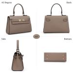 Small Crossbody Purse for Women Top Handle Bag Vegan Leather Designer Handbag Satchel Purse with Strap