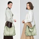 TANTOMI Hobo Crossbody Bags for Women Vegan Leather Purses and Handbags Bucket Bags Ladies Shoulder Purses for Everyday