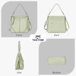 TANTOMI Hobo Crossbody Bags for Women Vegan Leather Purses and Handbags Bucket Bags Ladies Shoulder Purses for Everyday
