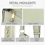 TANTOMI Hobo Crossbody Bags for Women Vegan Leather Purses and Handbags Bucket Bags Ladies Shoulder Purses for Everyday