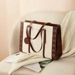 BOSTANTEN Laptop Bag for Women 15.6 inch Computer Leather Briefcase Vintage Work Tote Handbag