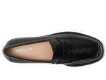 Cole Haan Women's Lana Lux Penny Loafers Remastered, Black Leather, 7.5-B US
