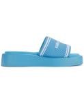 Karl Lagerfeld Paris Women's Shoes Women's Sandals, Azure, 7