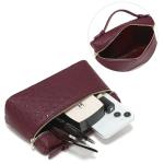 Rejolly Crossbody Bag for Women Small Pouch Top-Handle Leather Bag Designer Shoulder Handbag Quiet Luxury Trendy Purse Ancora Burgandy