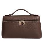 Rejolly Crossbody Bag for Women Small Top-Handle Pouch Purse Designer Shoulder Handbag Quiet Luxury Leather Trendy Purse Coffee