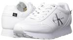 Calvin Klein Women's Cayle2 Sneaker, White, 9