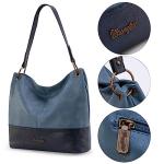 Wrangler Hobo Bags for Women Leather Hobo Purses Shoulder Bag Tote Bag Womens Purses and Handbags WG20-918JN