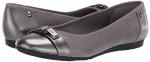 Anne Klein Women’s Able Comfortable Ballet Flat, Grey Multi, 9 W US