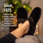 Clarks Women's Knitted Collar Clog (9 M US, Black/Aztek Multi)