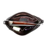 Iswee Black Crossbody Bags for Women Purse Leather Shoulder Bag Lightweight Pocketbooks Leather Handbags Tote(Matte Black)