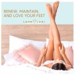 Moisturizing Socks (Up to Size 8.5) Gel Silicone Aloe Socks Spa Gifts for Women - Infused with Vitamin E & JoJoba Oil - Self Care Gifts for Women