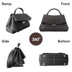 Luxury Handbags for Women Leather Satchel & Top-Handle Designer Bags