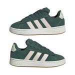 Adidas Womens Grand Court Alpha 00s Sportswear, Collegiate Green/Wonder Quartz/Linen Green, 9
