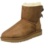 UGG Women's Mini Bailey Bow Ii Boot, Chestnut, 11