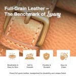 Stylish Tan Leather Tote Bag for Women