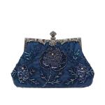 CORIOS 1920s Beaded Evening Clutch Bag for Women