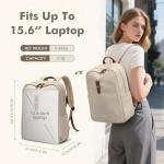 Stylish Apricot Women's Laptop Backpack for Travel