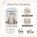 Stylish Apricot Women's Laptop Backpack for Travel