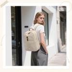 Stylish Apricot Women's Laptop Backpack for Travel