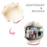 Chic Canvas Tote with Fun Fashion Print