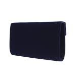 TrendsBlue Navy Velvet Evening Clutch Handbag
