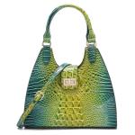 Stylish Crocodile Embossed Leather Tote Bag for Women