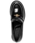 Karl Lagerfeld Paris Women's Black and White Loafers