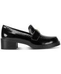 Karl Lagerfeld Paris Women's Black and White Loafers