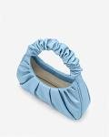 JW PEI Light Blue Gabbi Ruched Hobo Bag
