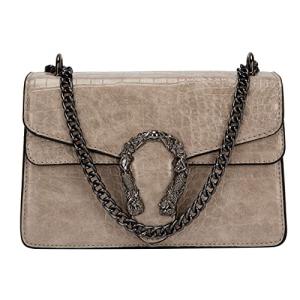 Trendy Snakeskin-Print Crossbody Bag for Women