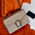 Trendy Snakeskin-Print Crossbody Bag for Women