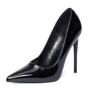 Elisabet Tang Black Stiletto Heels for Women